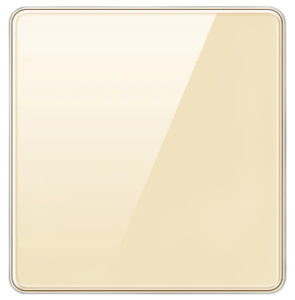 BLANK COVER 3X3 TEMPERED GLASS CHAMPAGNE GOLD
