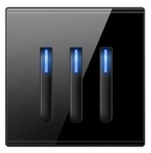 PIANO SWITCH 3G 2W GLOSS BLACK
