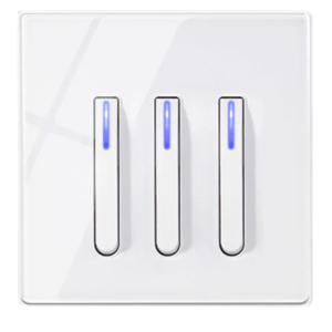 PIANO SWITCH 3G 2W GLOSS WHITE