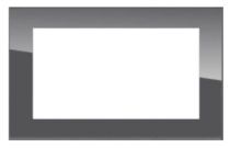 MODULAR FRAME 4 MODULE TEMPERED GLASS GREY