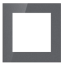 MODULAR FRAME 2 MODULE TEMPERED GLASS GREY