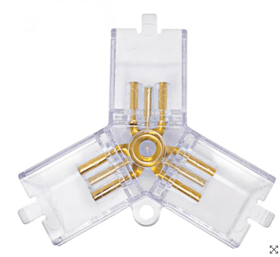 TUBE LIGHT T10 Y-CONNECTOR (3x120°)