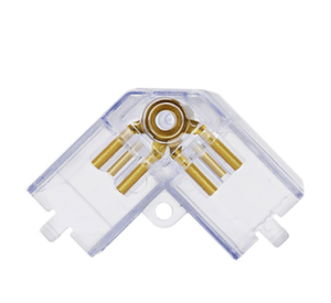TUBE LIGHT T10 L-CONNECTOR (2x90°)