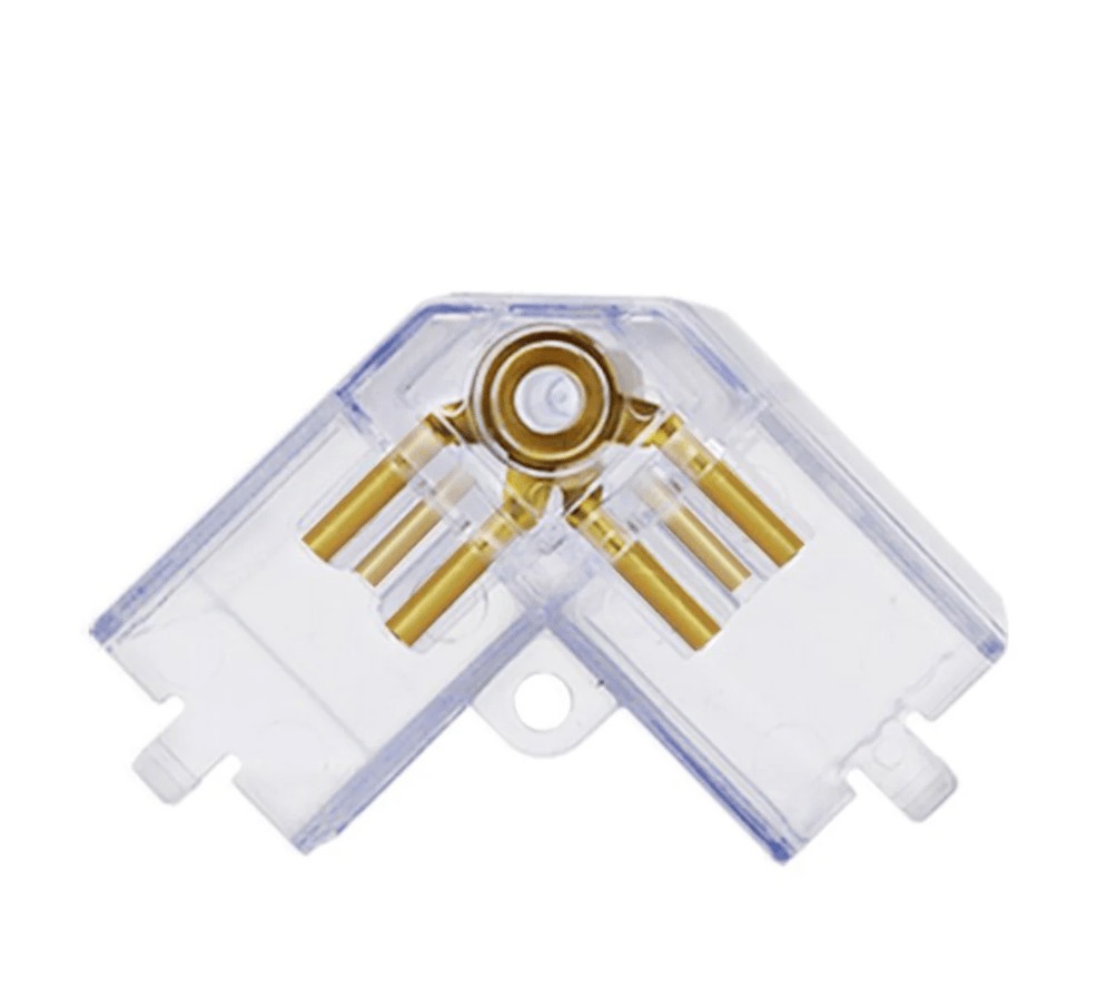 TUBE LIGHT T10 L-CONNECTOR (2x90°)