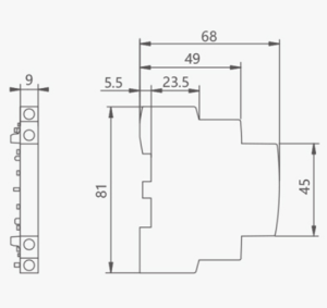 CONTACTOR 63A 230V AC