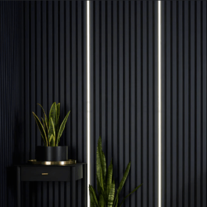 ALUMINIUM SURFACE PROFILE BLACK 2M (10X8MM)