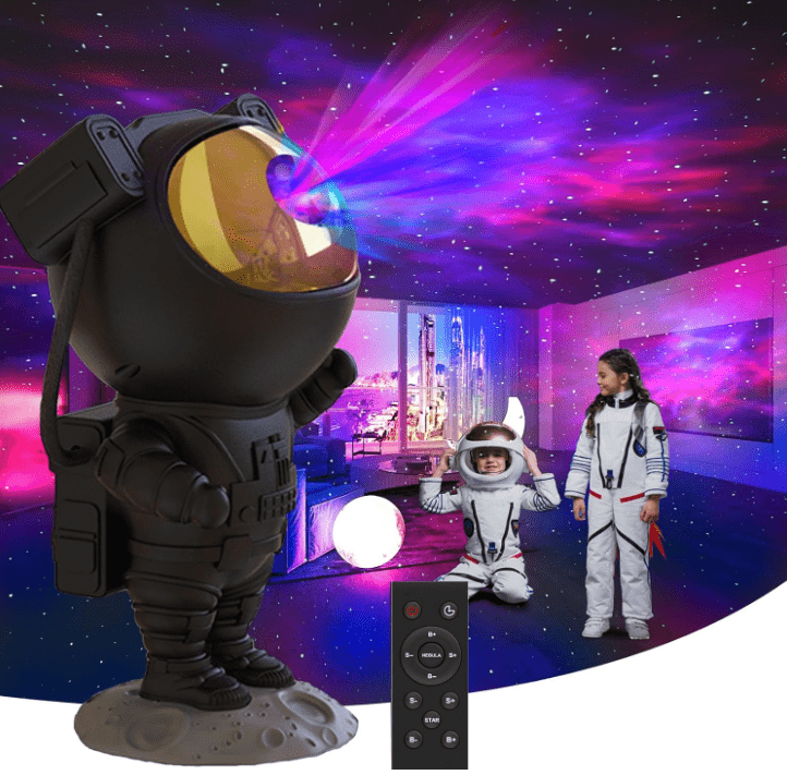 SMART ASTRONAUT PROJECTOR BLACK