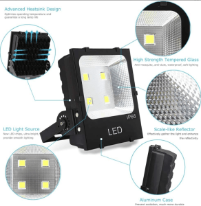 LED FLOODLIGHT 230V 4000K 200W IP65