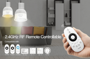 LED GU10 SPOTLIGHT 6W DUAL WHITE (2.4Ghz RF)