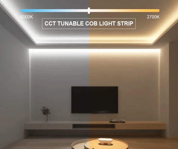 COB STRIP 15W/m DUAL WHITE IP20