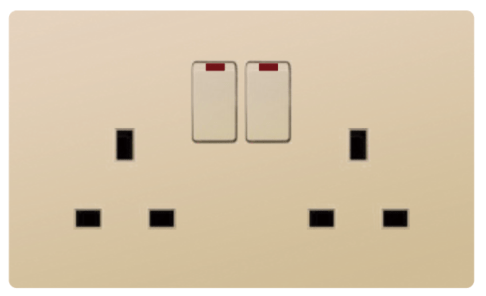 DOUBLE SOCKET OUTLET UK