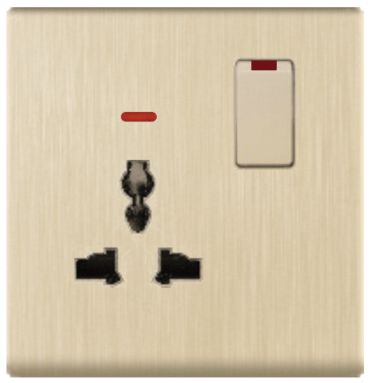 SINGLE SOCKET OUTLET UNIVERSAL