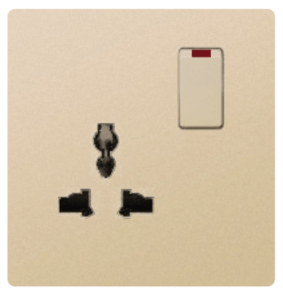 SINGLE SOCKET OUTLET UNIVERSAL 