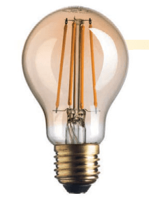 E27 3000K 7W SMOKED VINTAGE FILAMENT
