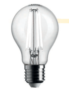 E27 3000K 7W WHITE FILAMENT