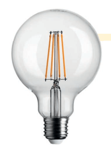 E27 3000K 8.5W VINTAGE FILAMENT