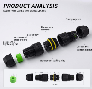 STRAIGHT CONNECTOR IP68