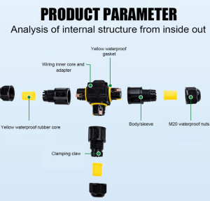 TEE CONNECTOR IP68