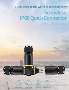 TEE CONNECTOR IP68