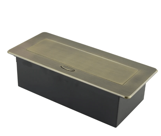 FLIP DOUBLE SOCKET OUTLET UNIVERSAL + USB 2.0 + TYPE C 