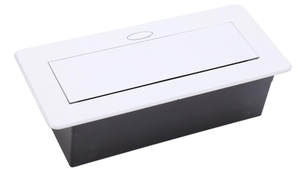 FLIP DOUBLE SOCKET OUTLET UNIVERSAL + USB 2.0 + TYPE C 
