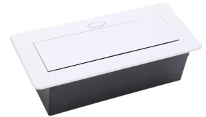 FLIP DOUBLE SOCKET OUTLET UNIVERSAL + USB 2.0 + TYPE C