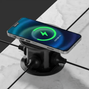 POP UP SOCKET UNIVERSAL + USB 2.0 TYPE C + WIRELESS CHARGER