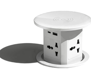 POP UP SOCKET UNIVERSAL + USB 2.0 TYPE C + WIRELESS CHARGER