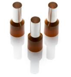 FERRULE SINGLE 25MM BROWN (1PCS)