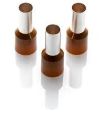 FERRULE SINGLE 25MM BROWN (1PCS)