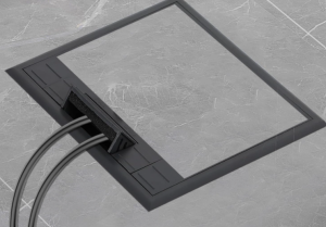 FLOOR BOX 6 COMPARTMENTS