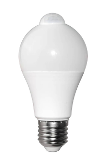 E27 4000K 12W MOTION DETECTOR BULB