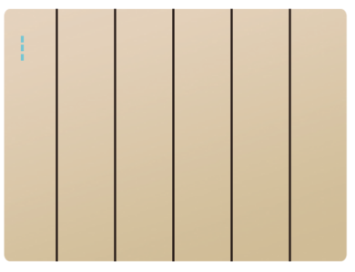 SWITCH 6GANG 2WAY (6X3)